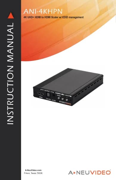 A-NeuVideo ANI-4KHPN