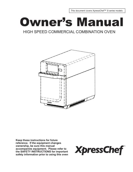 ACP XpressChef 3i