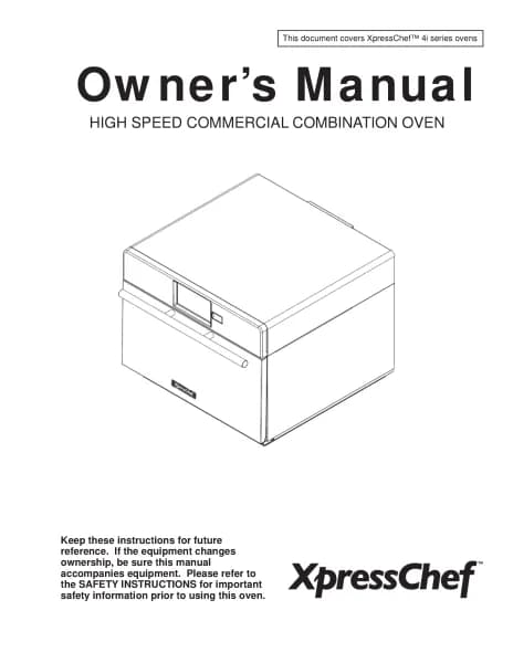 ACP XpressChef 4i