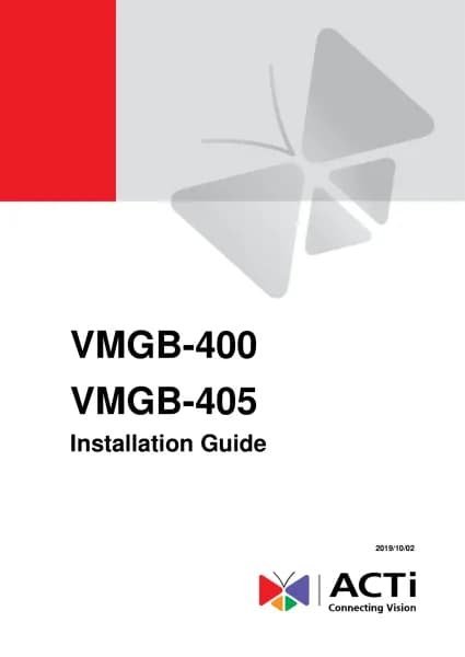 Acti VMGB-405
