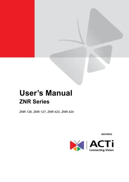 Acti ZNR-127