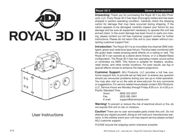 Adj Royal 3D II