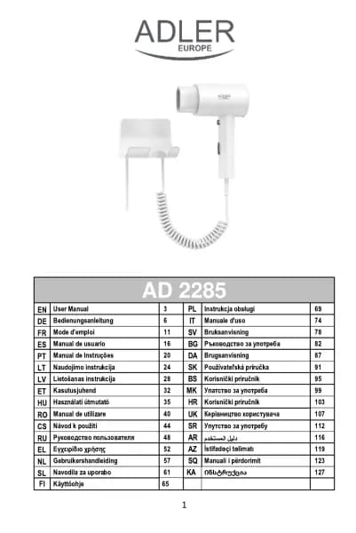 Adler AD 2285