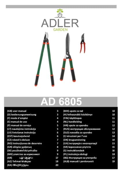 Adler AD 6805