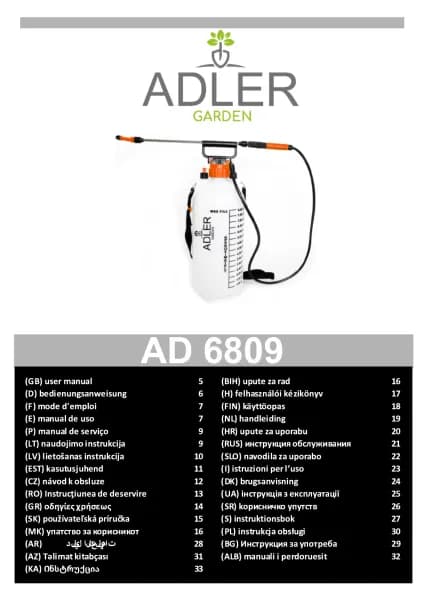 Adler AD 6809