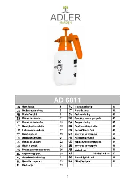 Adler AD 6811