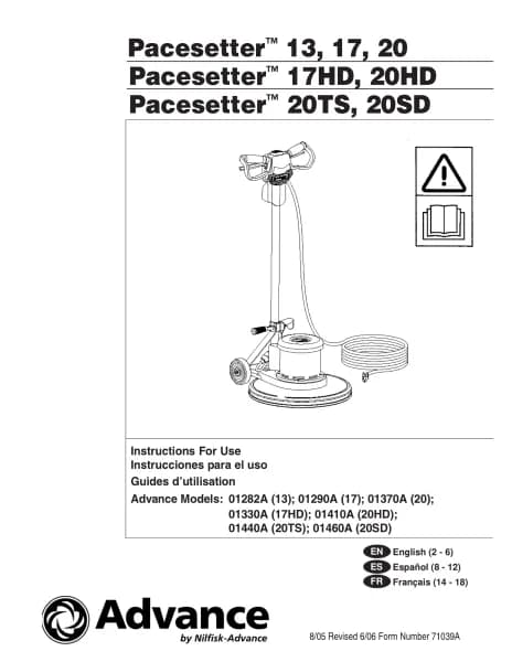 Advance Pacesetter 20SD