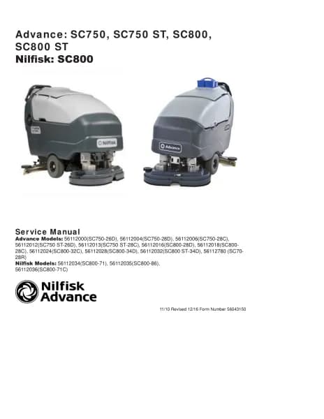 Advance SC800