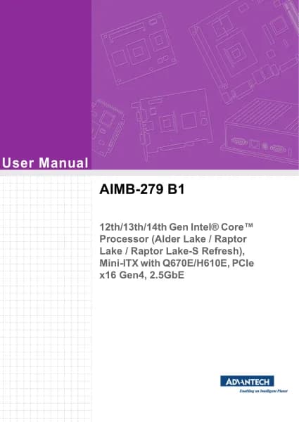 Advantech AIMB-279 B1