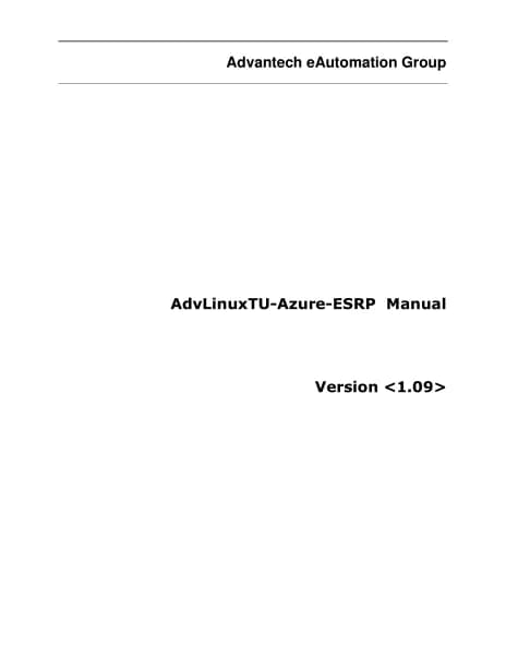 Advantech ESRP-CSS-UNO1372