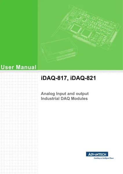 Advantech iDAQ-817