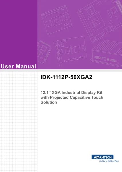 Advantech IDK-1112P-50XGA2