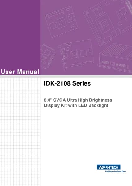 Advantech IDK-2108R-K2SVA2E