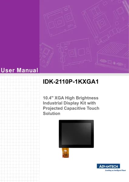 Advantech IDK-2110P-1KXGA1