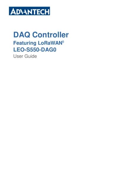 Advantech LEO-S550-DA