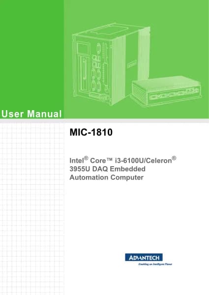 Advantech MIC-1810