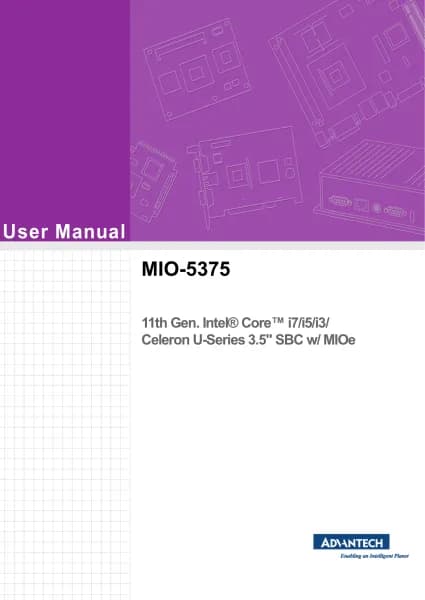 Advantech MIO-5375C5-Q1A1