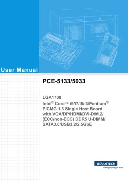 Advantech PCE-5033