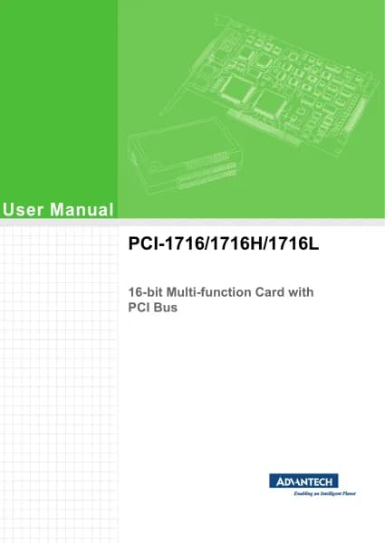 Advantech PCI-1716