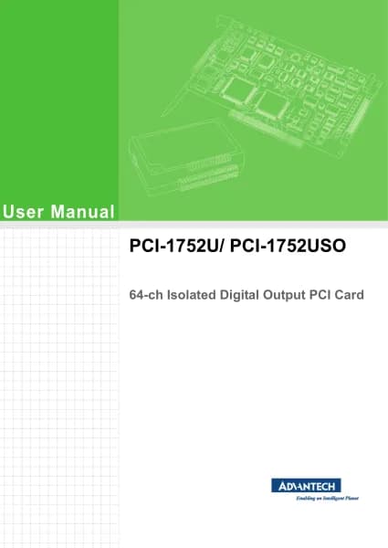 Advantech PCI-1752U