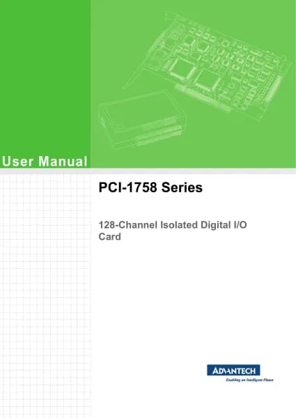 Advantech PCI-1758