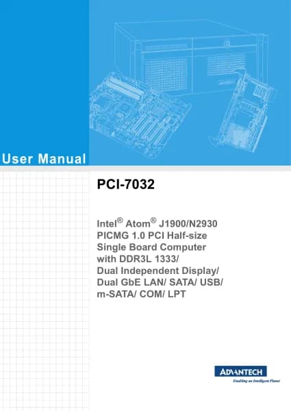 Advantech PCI-7032