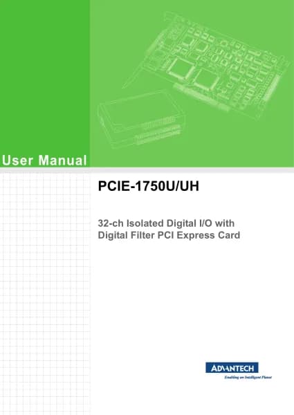 Advantech PCIE-1750U