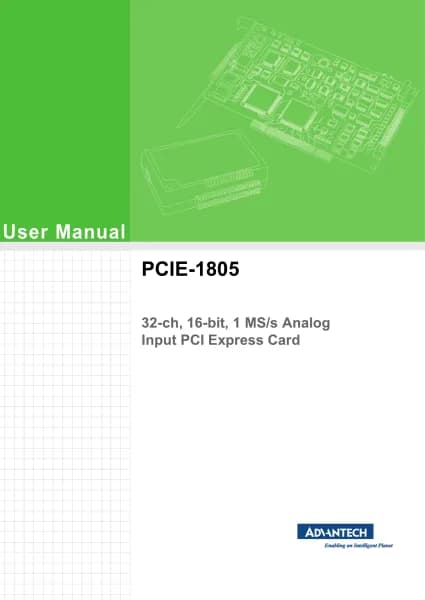 Advantech PCIE-1805
