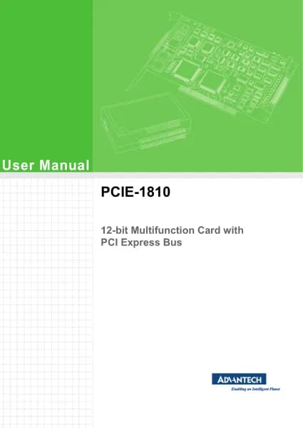 Advantech PCIE-1810