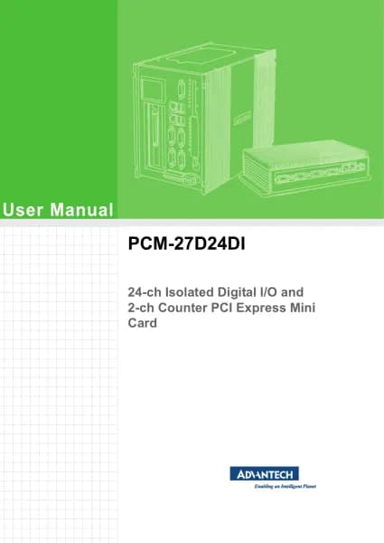 Advantech PCM-27D24DI