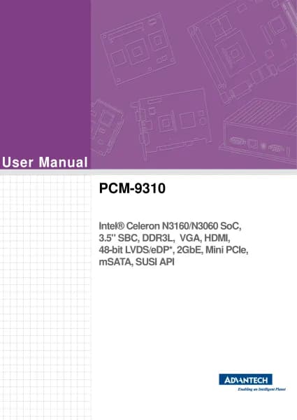 Advantech PCM-9310