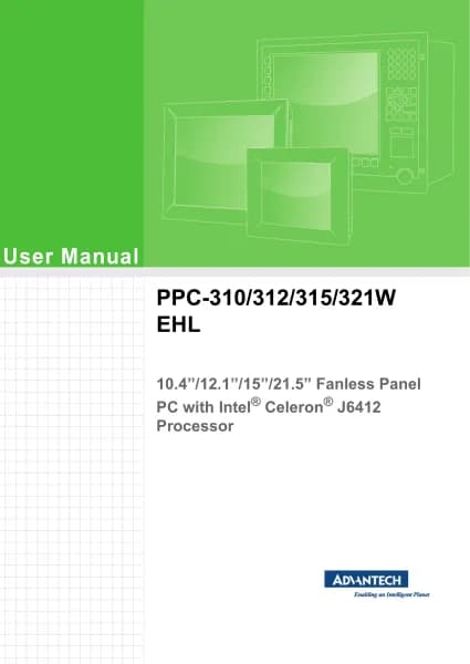 Advantech PPC-321W EHL