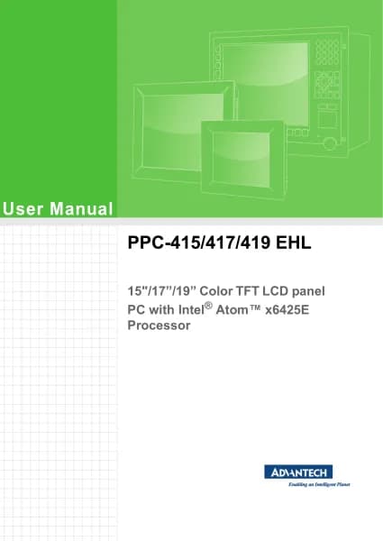 Advantech PPC-417 EHL