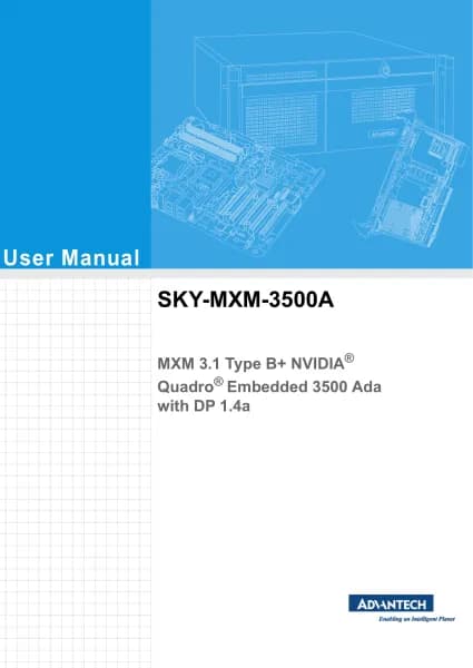 Advantech SKY-MXM-3500A