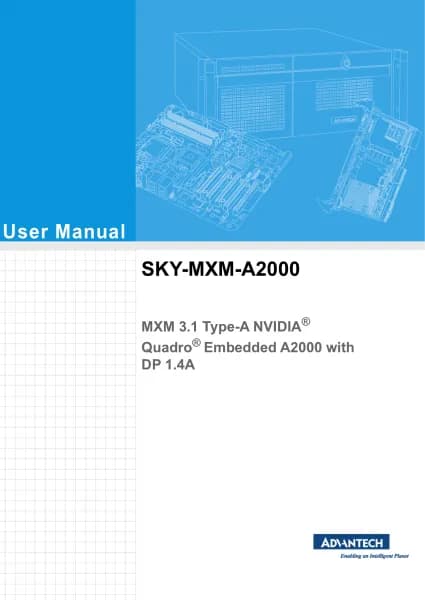 Advantech SKY-MXM-A2000