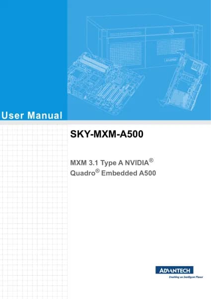 Advantech SKY-MXM-A500