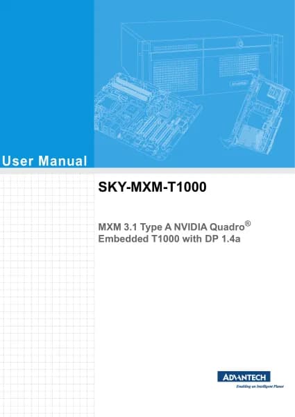 Advantech SKY-MXM-T1000