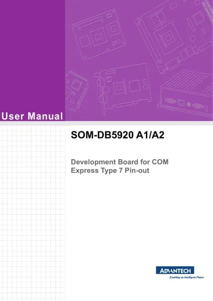 Advantech SOM-DB5920