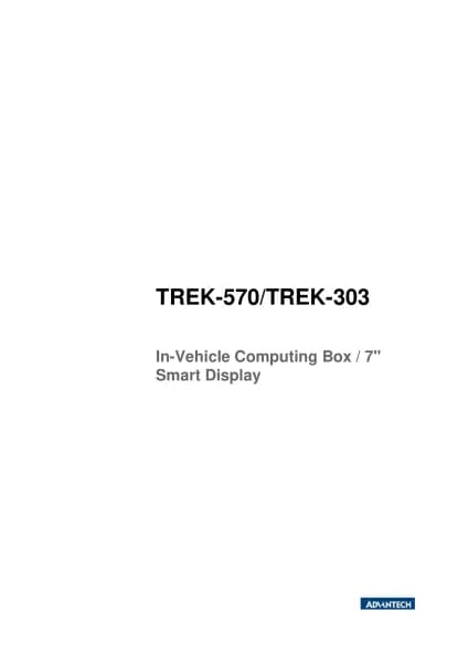 Advantech TREK-570
