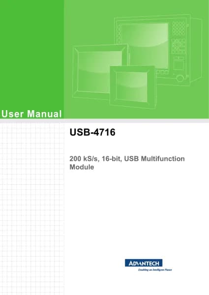 Advantech USB-4716