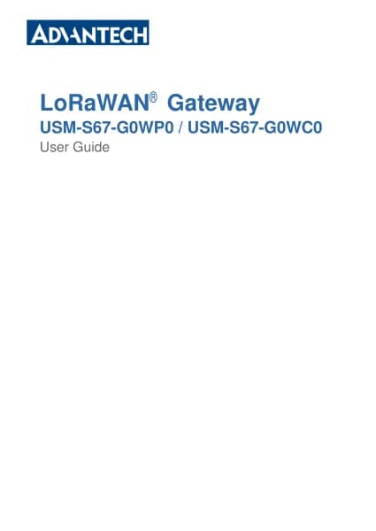 Advantech USM-S67-G0WP0