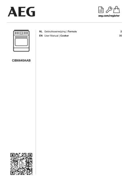 AEG CIB6640AAB
