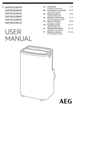 AEG Comfort 6000 AXP40U340CW