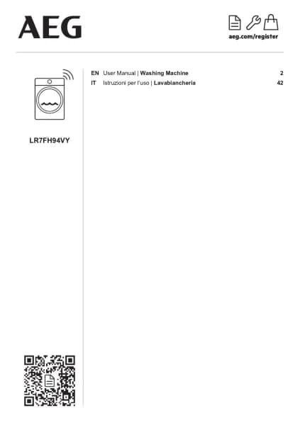 AEG LR7FH94VY