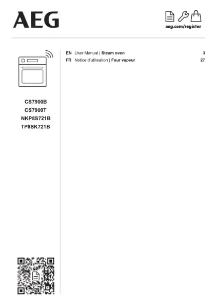 AEG NKP8S721B