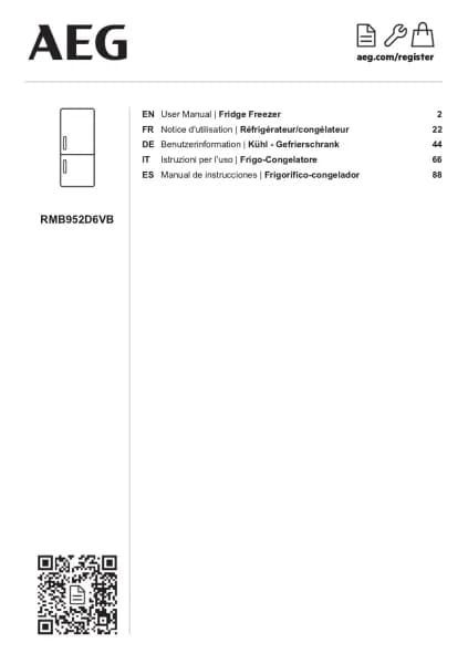 AEG RMB952D6VB