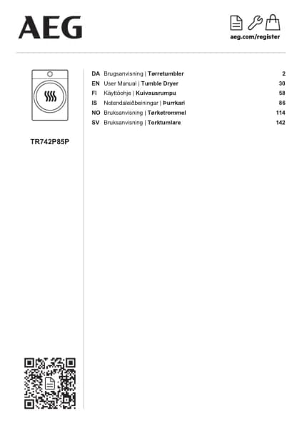 AEG TR742P85P