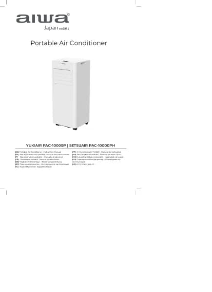 Aiwa SETSUAIR PAC-1000PH