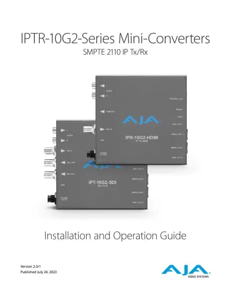 AJA IPR-10G2-HDMI