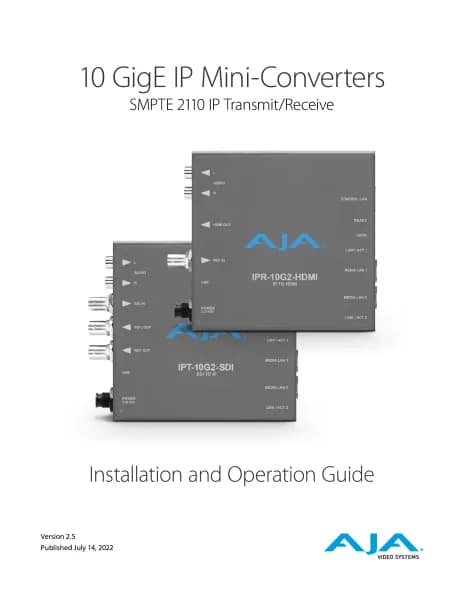 AJA IPR-10G2-SDI